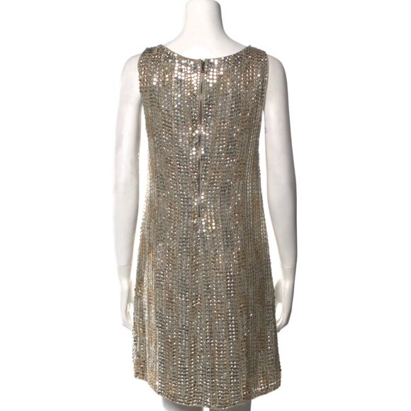 Alice + Olivia Leighton Embellished A Line Dress - Picture 7 of 7